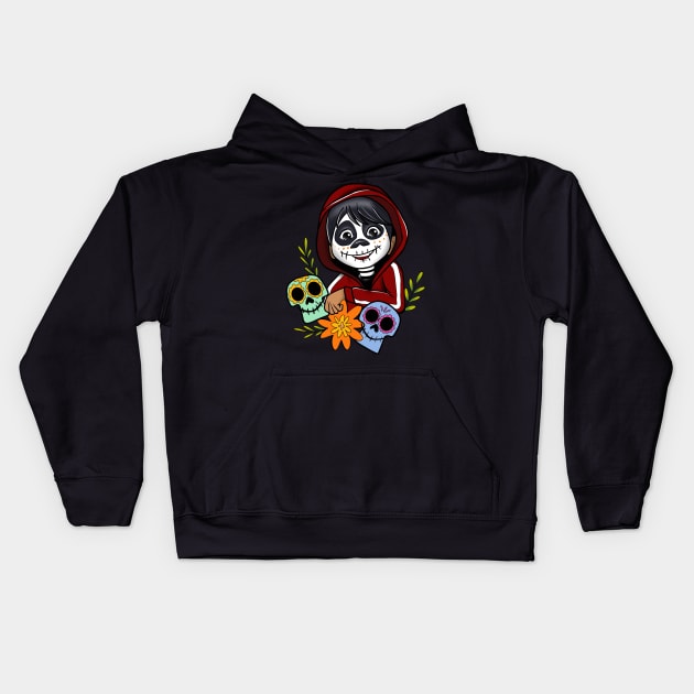 Remember me Kids Hoodie by Jurassic Ink